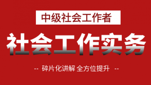 25-26年中级·社会工作实务